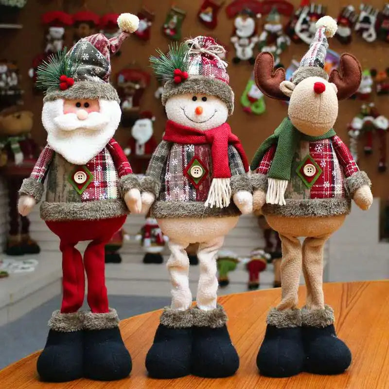 Trio Christmas Dolls