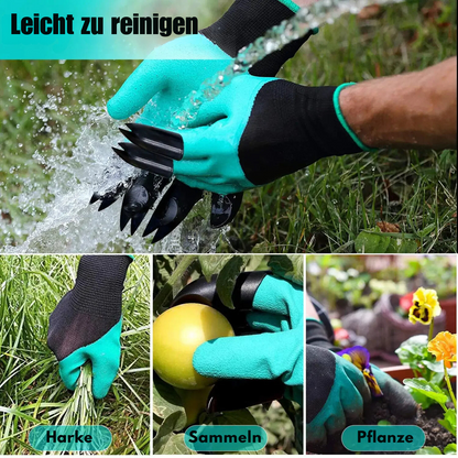 Handklauen rubberen handschoenen