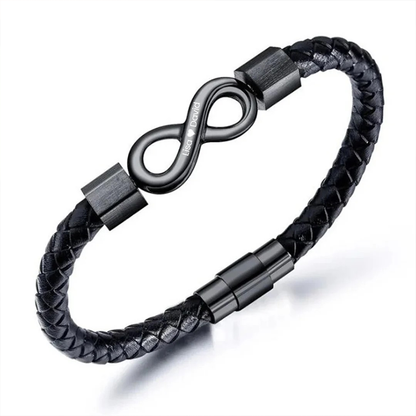 Infinite bracelet Armband mit Gravur