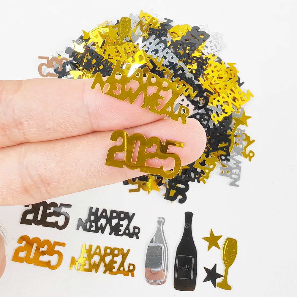 Nieuwjaarsconfetti 2025