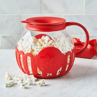 Magnetron glazen popcorn popper