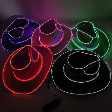 LED-cowboyhoed | Carnaval kostuum