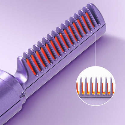 2-in-1 elektrische haarstylingkam