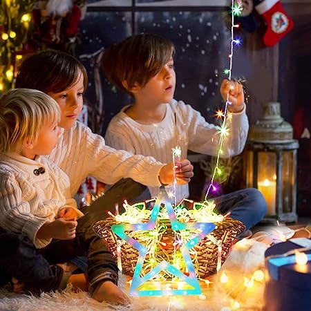 Veelkleurige LED-kerstbomen