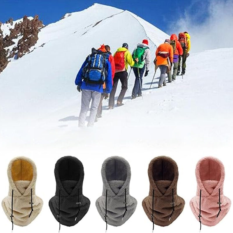 Ski -masker met Sherpa Hood