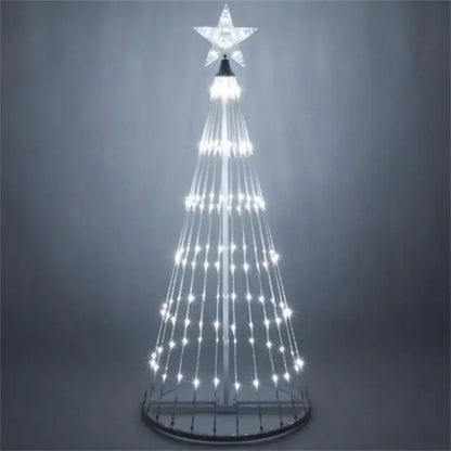 Veelkleurige LED-kerstbomen