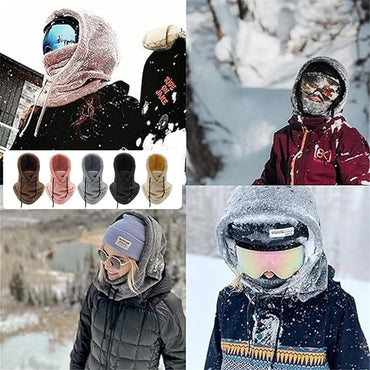 Ski -masker met Sherpa Hood