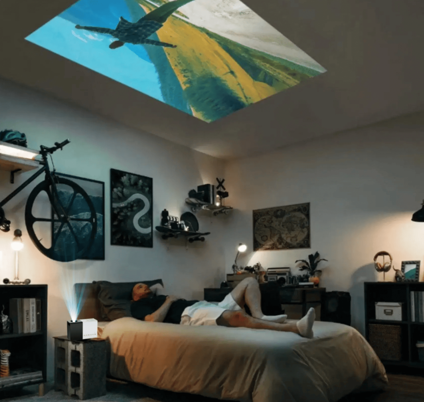 SkyProjector | Heldere, duidelijke projectie van uw favoriete inhoud - waar u maar wilt!