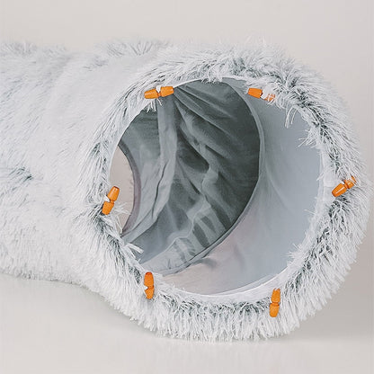 2-in-1 rond kattenbed