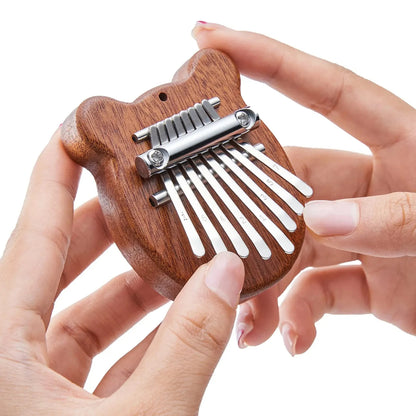 Mini Kalimba duimpiano met 8 toetsen