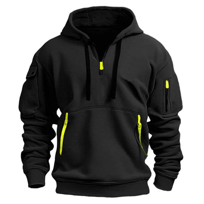 Fleecehoodie voor heren