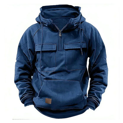 Robuuste outdoorhoodie