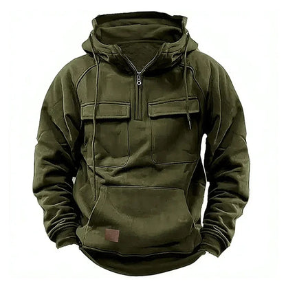 Robuuste outdoorhoodie