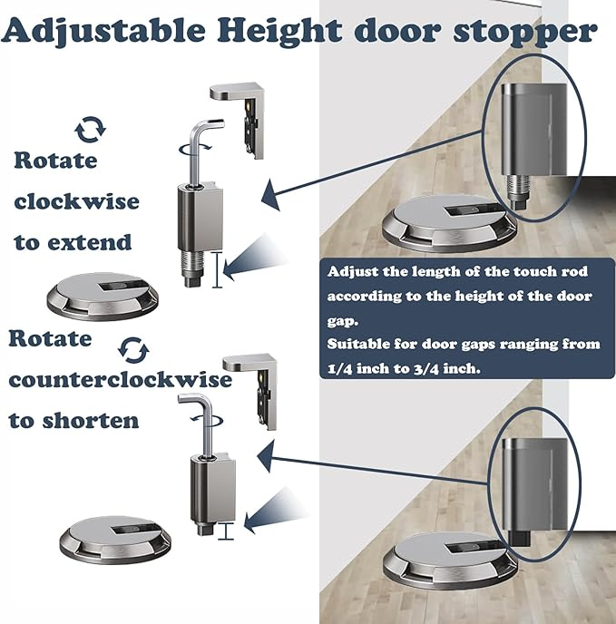 Mechanische deurstopper