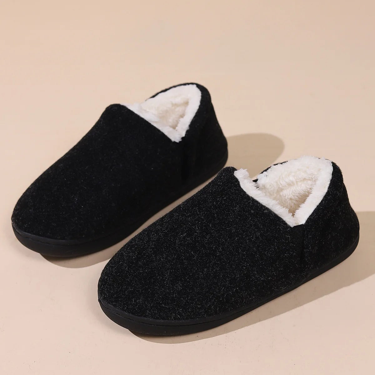 Gevoerde slippers