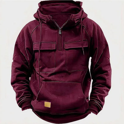 Robuuste outdoorhoodie