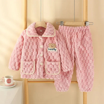 Fluffy Children Lucky Pyjama Set