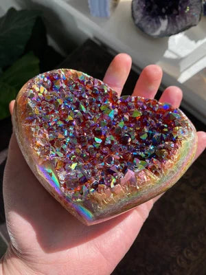 Rainbow Crystal Cluster