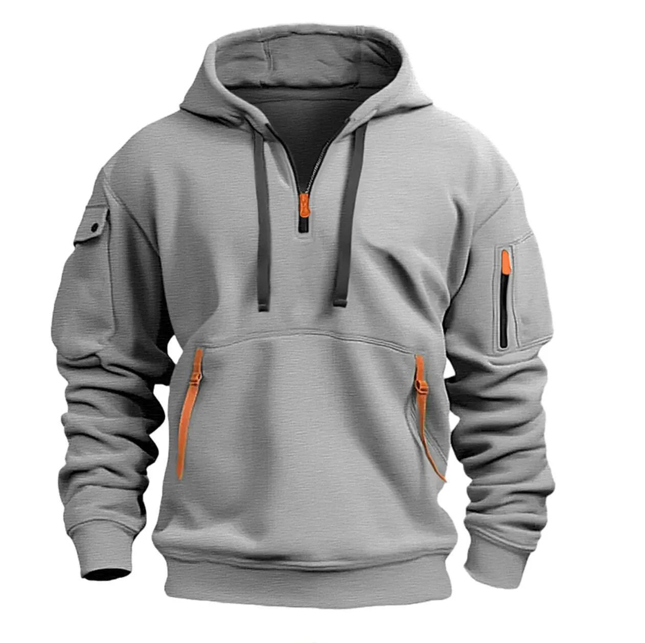 Fleecehoodie voor heren