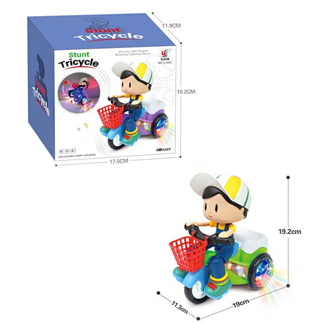 Stunt Tricycle Kinder Elektrisches Spielzeugauto