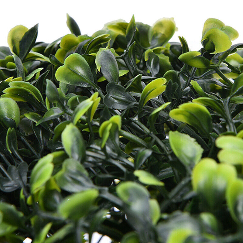 Boxwood 2 große 28 cm künstliche Topiary-Bälle Buchsbaum