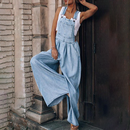 Denim jumpsuit