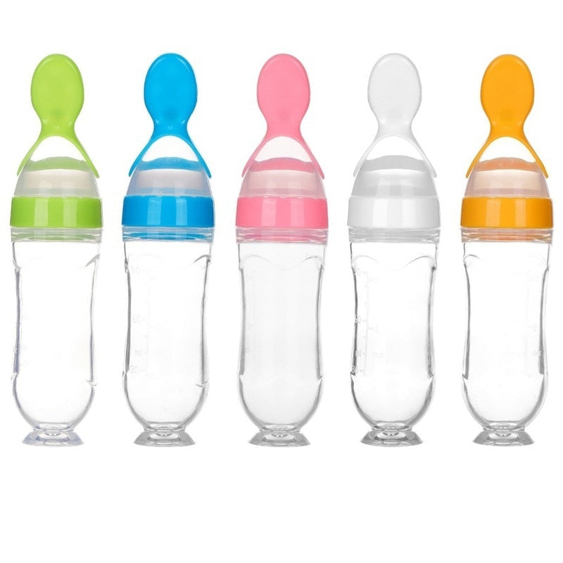 Flesdispenser voor babylepels