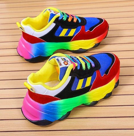 Regenboog dames sneakers